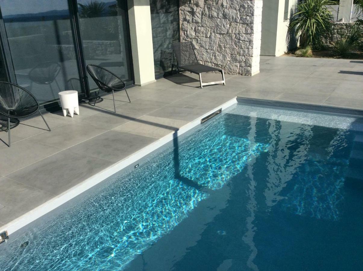 Villa D'Exception, Piscine, Vue Mer, Plage A 100M Ajaccio  Kültér fotó