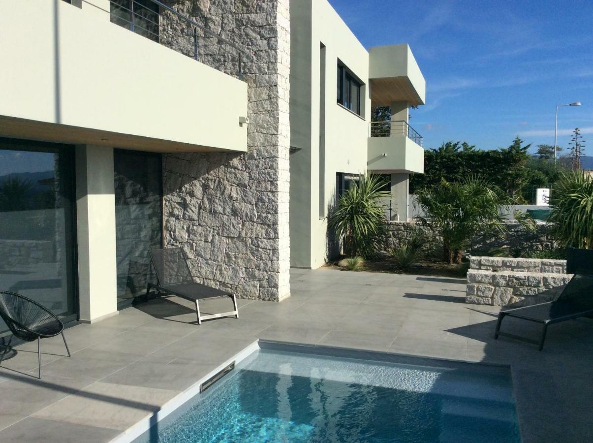 Villa D'Exception, Piscine, Vue Mer, Plage A 100M Ajaccio  Kültér fotó
